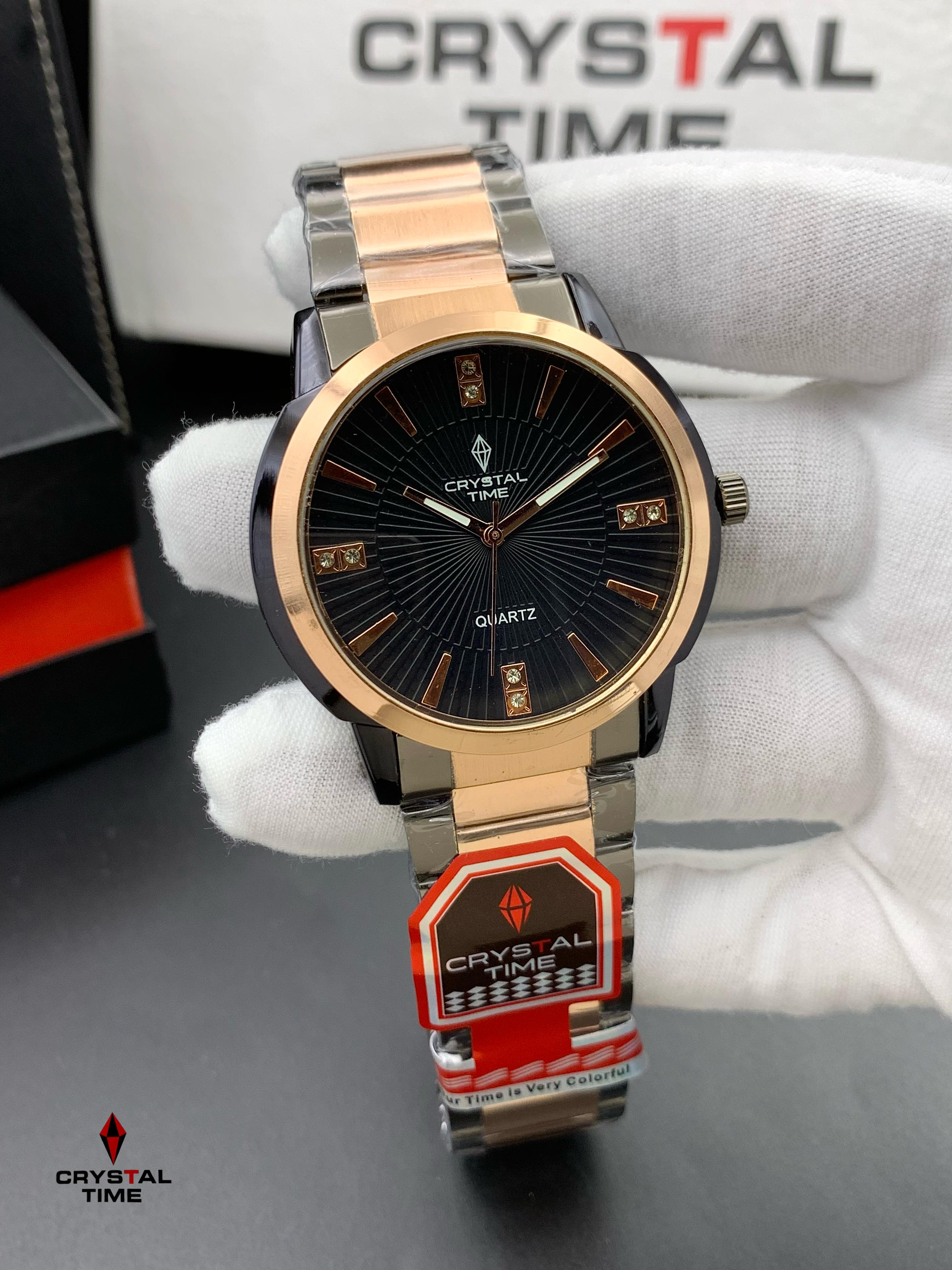 CT‑2 Premium Stainless‑Steel Analogue Watch 